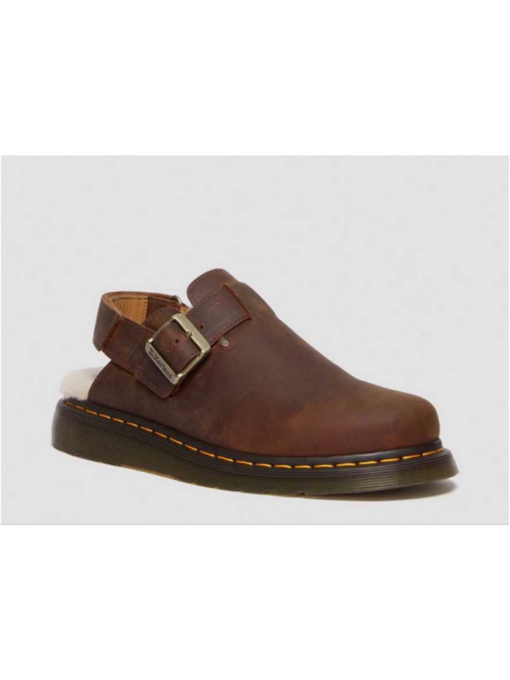Women's Dr. Martens Brown Jorge II FL leather Mules & Clogs US 10 - Picture 1 of 7